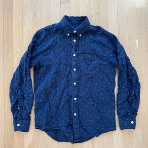 Abercrombie and Fitch patterned linen shirt